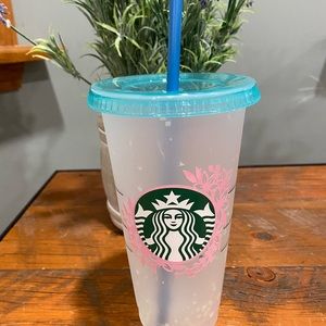 Custom Starbucks color changing cup made to order